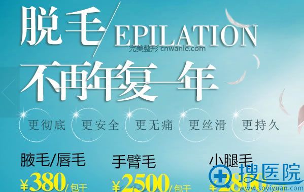 佛山蘇李秀英脫毛380元包干